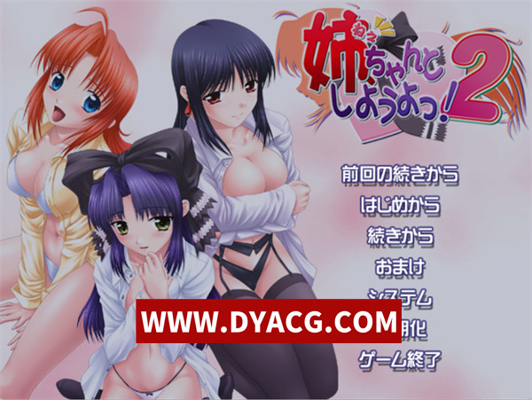 【ADV/剧情/汉化】姐姐，拜托你认真一点！（姉、ちゃんとしようよっ！）AI汉化版+全CG存档【PC/1.12G】