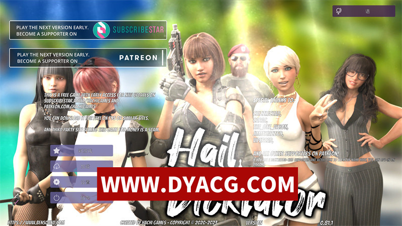 【欧美SLG/官中/动态】冰雹独裁者（Hail Dicktator）v0.81.1 官方中文版【PC/4.74G/更新】