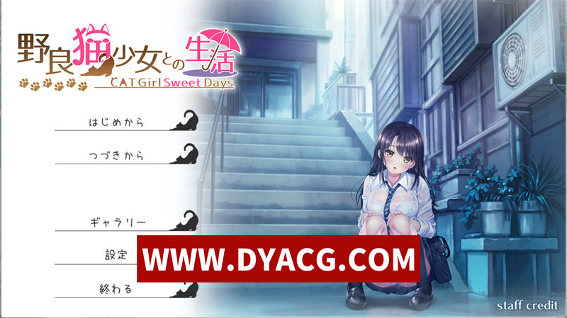 【ADV/机翻汉化】和野良猫少女一起的生活（野良猫少女との生活 CAT Girl Sweet Days）挂载AI汉化版+存档【PC/1.66G】-ACG次元社-单机游戏-电脑游戏、手机游戏下载