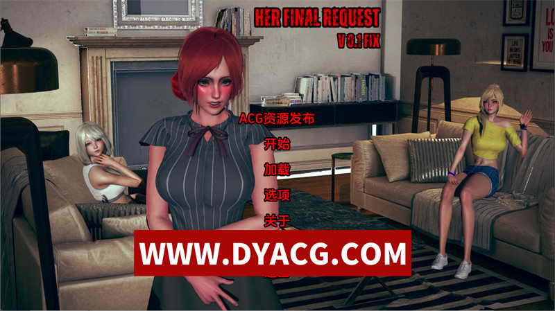 【欧美SLG/汉化/动态】她的最终请求（HERFINALREQUEST）0.1 AI汉化版【PC+安卓/918M】