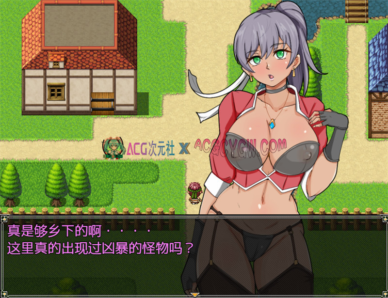 【探索RPG/汉化/恶堕】女赏金猎人踏足的村落，竟是通过邪咒魔法将女性沦为性奴的卑劣邪咒之村 内嵌汉化版+内置作弊【PC+安卓/947M】-ACG次元社-单机游戏-电脑游戏、手机游戏下载
