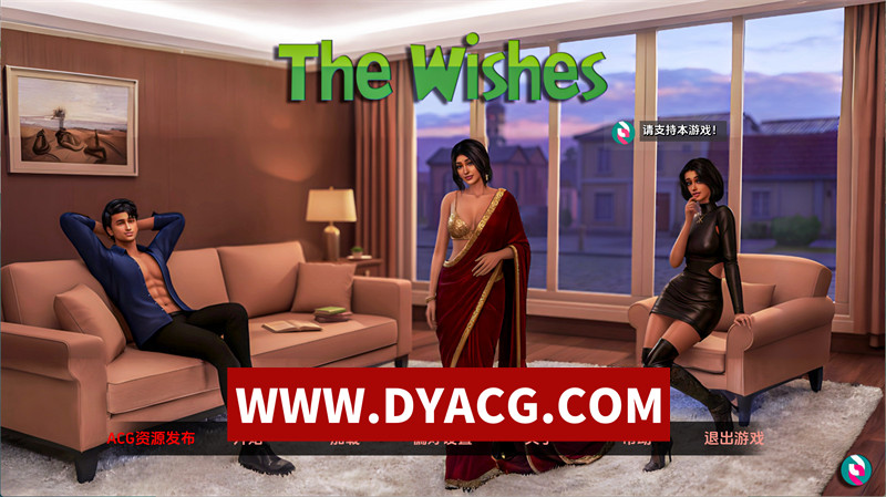 图片[1]-【欧美SLG/汉化/动态】愿望（The Wishes）v0.4 AI汉化版【PC+安卓/4.1G】-懂游社