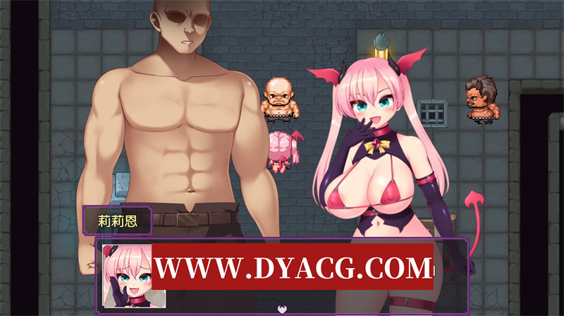 图片[4]-【探索RPG/汉化/动态】傲娇天使的魅魔生活（ナマイキ天使のサキュバス生活）V1.3 内嵌汉化版★战斗H【PC+安卓/1.22G】-懂游社